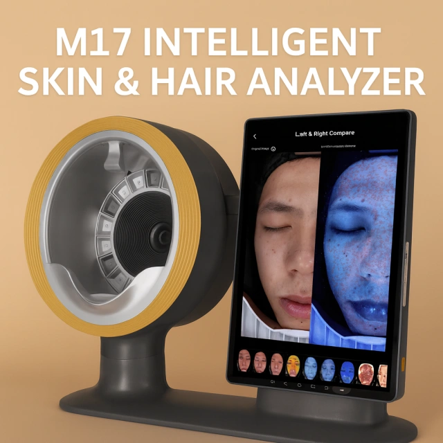 Máy phân tích da M17 AI 2in1 Skin & Hair Analyzer