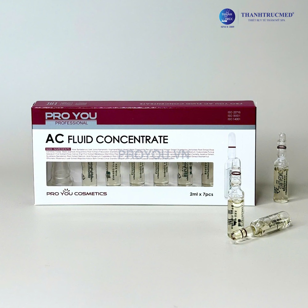 AC Fluid Concentrate PROYOU - Tinh chất làm dịu & kiểm soát mụn