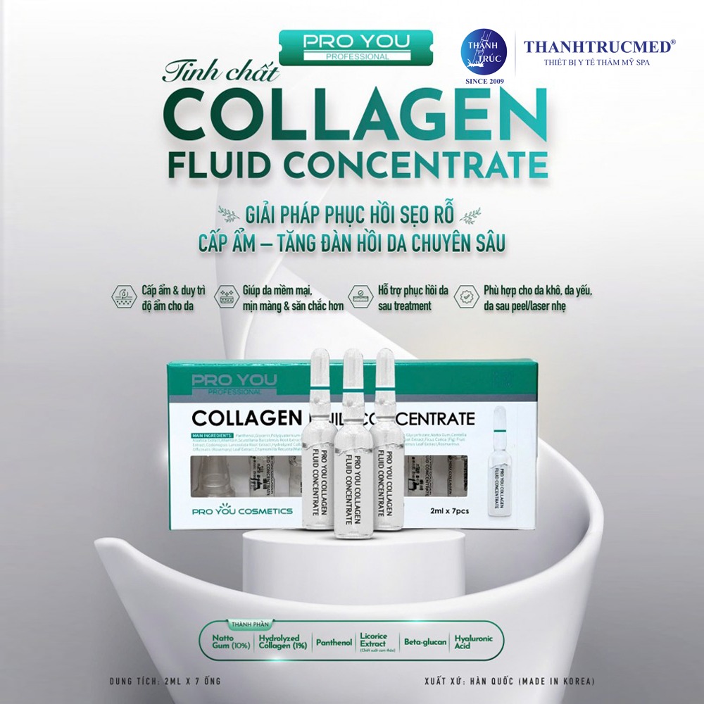 Tinh Chất PROYOU COLLAGEN FLUID CONCENTRATE - Giúp phục hồi da chuyên sâu